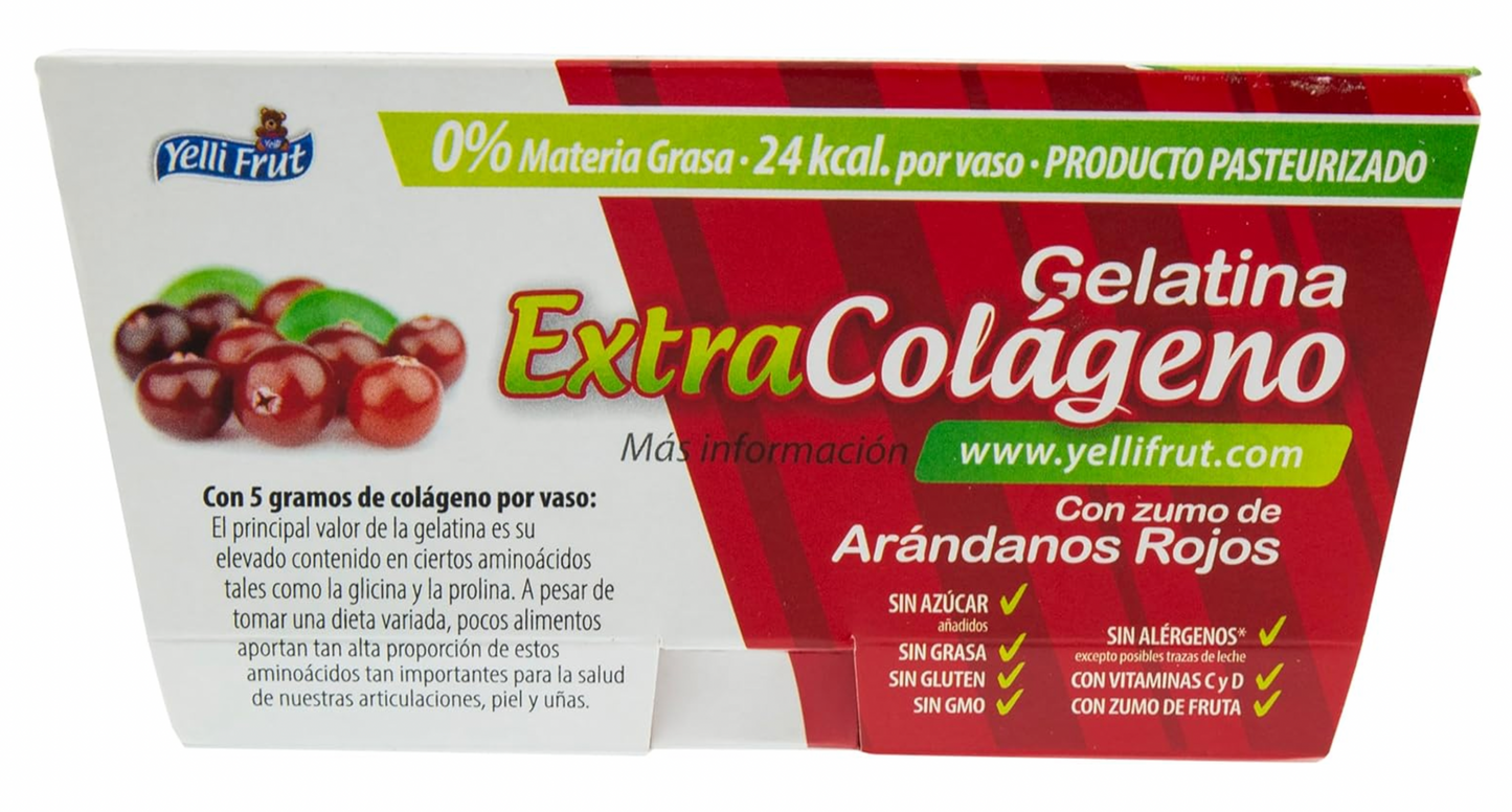 Extra Colágeno Arándanos. Pack de 12x4 = 48 tarrinas.